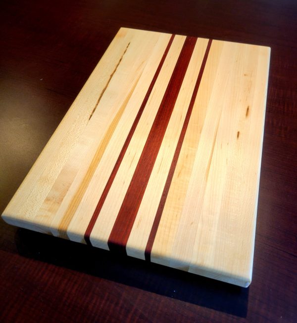 Maple & Padauk Cutting Board - Image 3