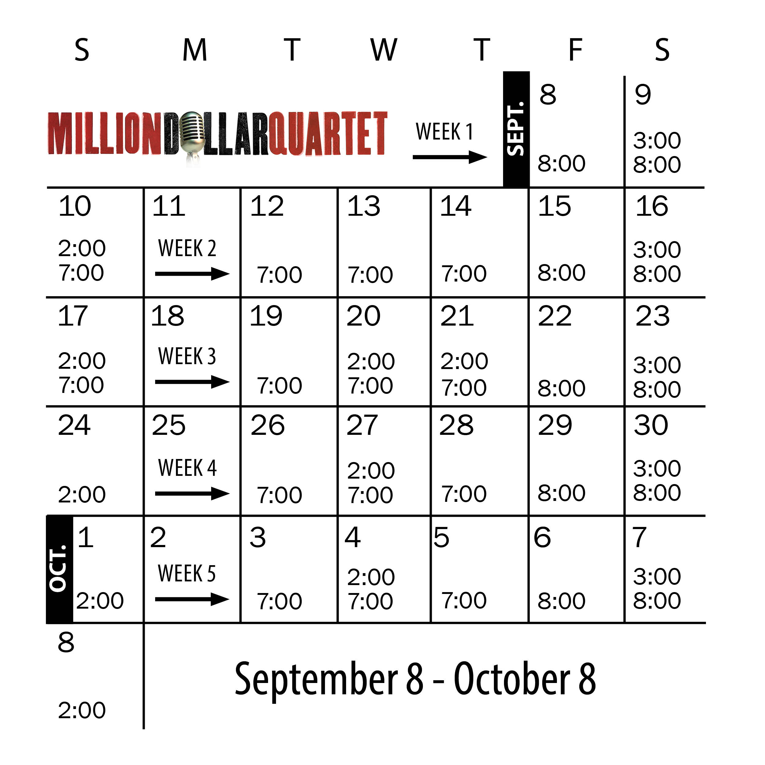 Million Dollar Quartet STAGES St Louis   ShowCalendars3 