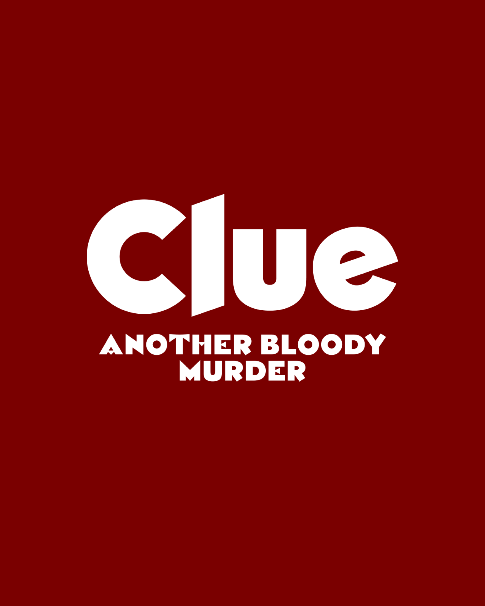 Clue: Another Bloody Murder official show artwork